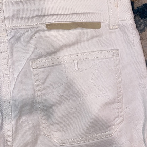 Stella McCartney white bootcut star embroidered jeans! - Picture 6 of 6